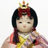 Hina Wooden Tsugumi Single Doll with Round Doll, Doll, Kotohoki, Tray, Natural, KTH-3201H2