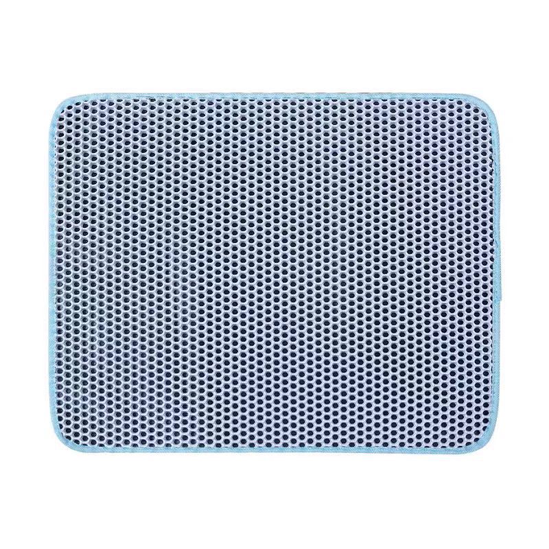 EVA Double Layer Cat Litter Mat Waterproof Anti Splash Litter Box Filter Pad Pet Cat Sleeping Mat