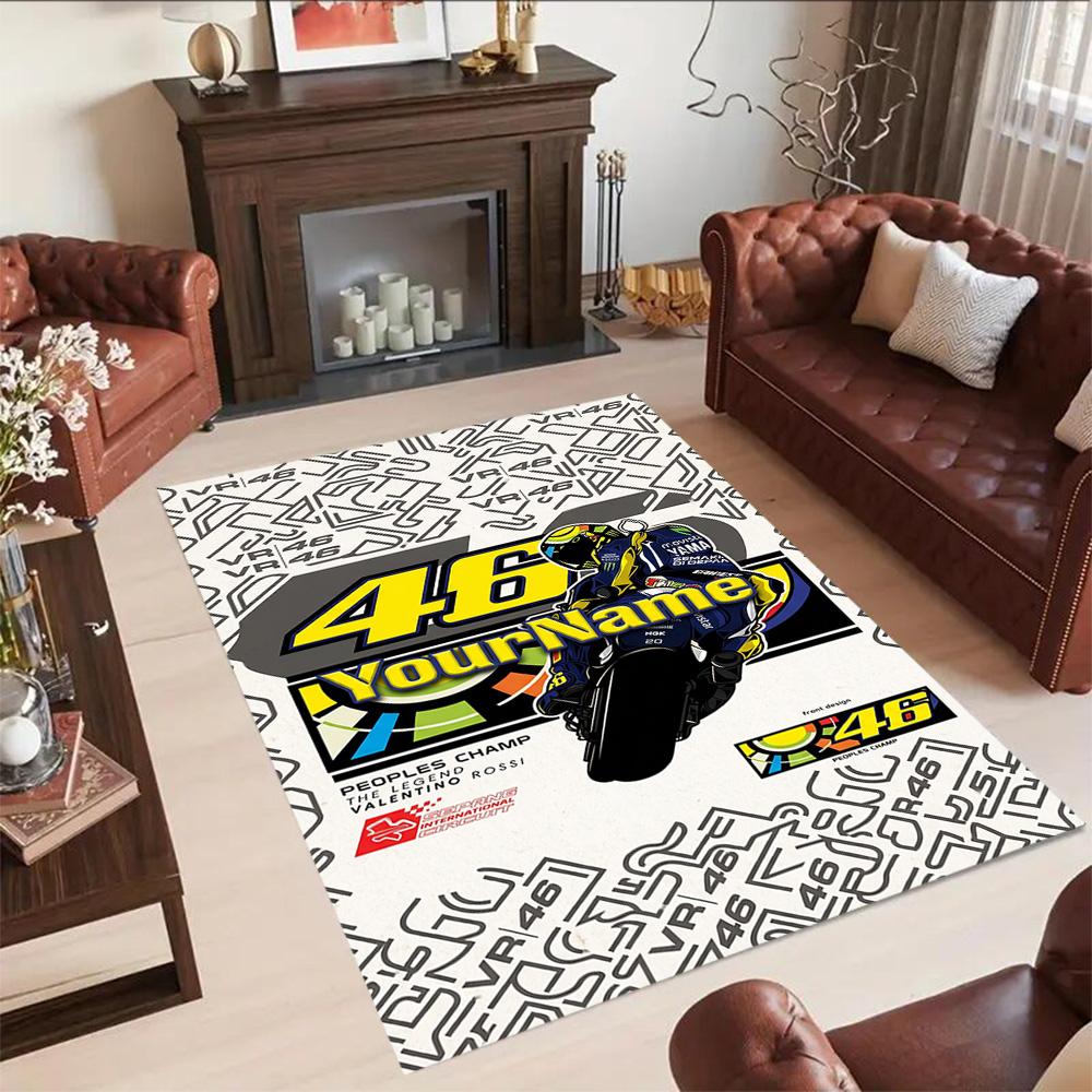 Doctor46 Customized Name Area Rug Design For Decorate Room Balcony Living Rooms Dining Room Antislip Carpet Office Home Decor Spiritual Gift
