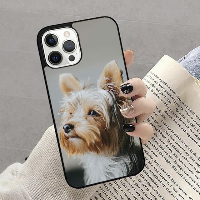 Чехол для телефона с йоркширским терьером для iPhone 17 Air 16 15 14 13 12 11 Pro Max Plus Max Защитный корпус