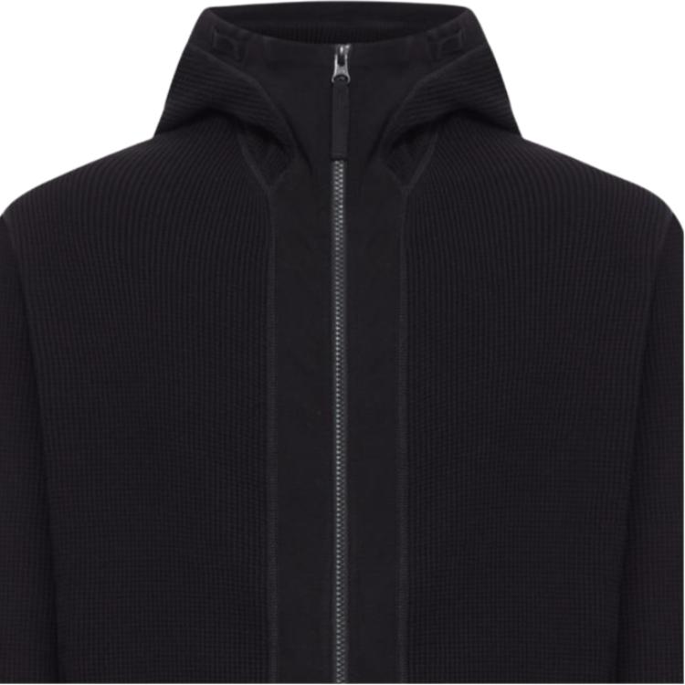 Stone Island Double Zipper Hooded Long Sleeve Jacket Men jackets L1S156100058S0044V0029
