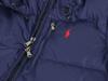 POLO RALPH LAUREN Пуховик Размер 0101856 Мужская куртка/парка с двойной молнией и высокой плотностью пуха, L, Темно-синий,