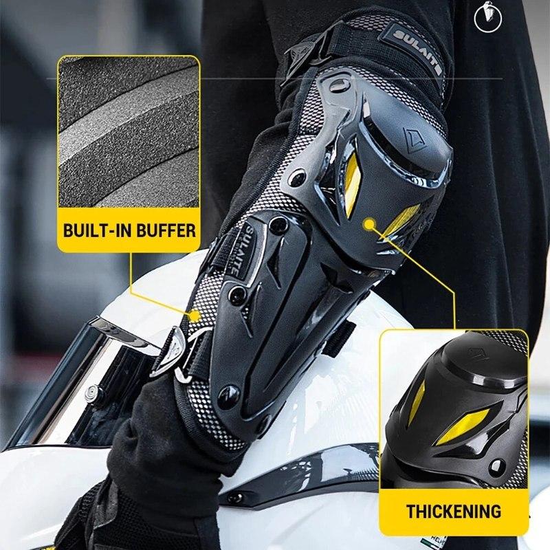 Motorcycle Knee Pad Elbow Equipment Motocross Knee Pads Outdoor Sport Motocross Knee Protector Safety Guards