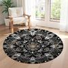 Round Office Rug Design for Decorate room Living Rooms Entryway Kitchen Anti-slip Round Rug Decorate Offices Perfect Gift for Women Men