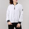 Adidas Бомбер WV Fit Спортивная куртка унисекс Верхняя одежда Белый DW4553