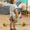 2 Pieces Kids Dumbbell Toy Children Barbell Fitness Equipment Lifting Training Home Exercise
