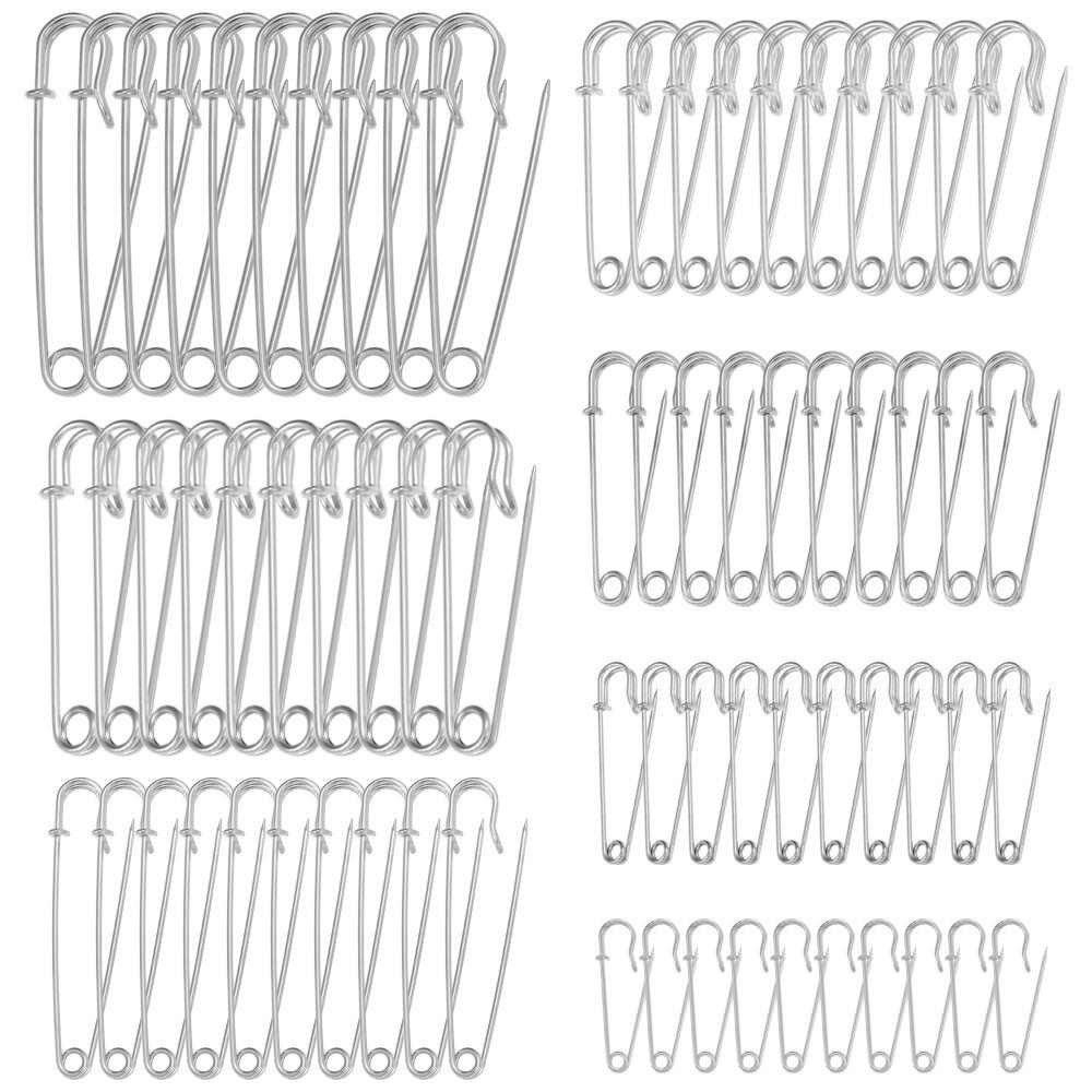 High Quality Stainless Steel Jewelry DIY Craft Safety Pins Large Safety Pin Small Brooch Needles