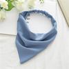 Headbands Vintage Candy Color Hair Accessories Elastic Headwrap Turban Triangle Hair Scarf Bandana