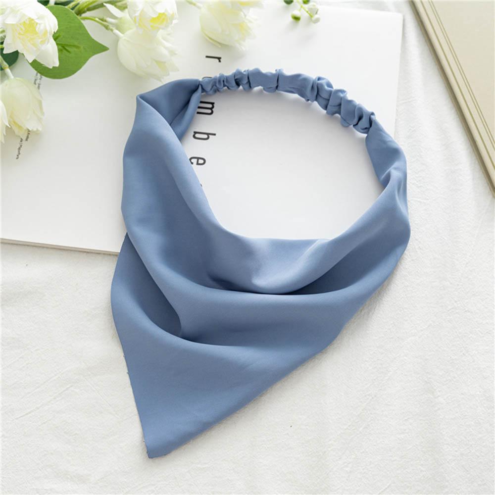 Headbands Vintage Candy Color Hair Accessories Elastic Headwrap Turban Triangle Hair Scarf Bandana