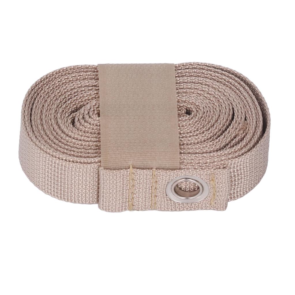 Camping Storage Strap 10.17ft Long Durable Nylon Adjustable 7 Round Holes Widely Used Hammock Straps with 2 Carabiners