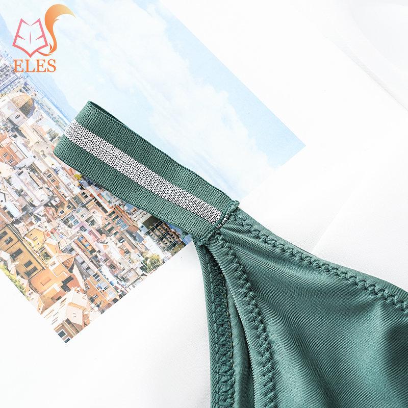 Women Sexy Stitching G-string Soft Satin Panties Beach Bikini Ladies Underwear EMA