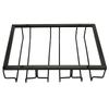 Metal Iron Wine Cabinet Rack Kitchen Dining Bar Cup Holder Hanger Shelf