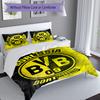 Набор из 3 предметов: Пододеяльник и 2 наволочки Borussia Dortmund, Мягкая и удобная ткань, Подходящий комплект постельного белья