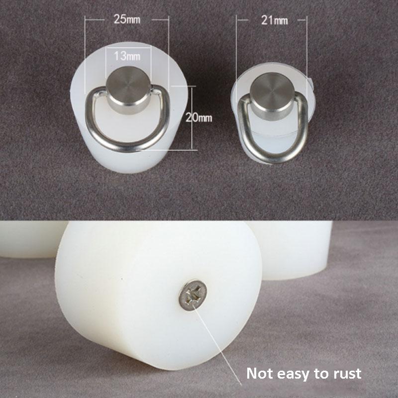 1 шт. прозрачная коническая резиновая пробка, высокотемпературные силиконовые пробки, герметизирующие коническую резиновую гальваническую краску со стальной ручкой в форме D