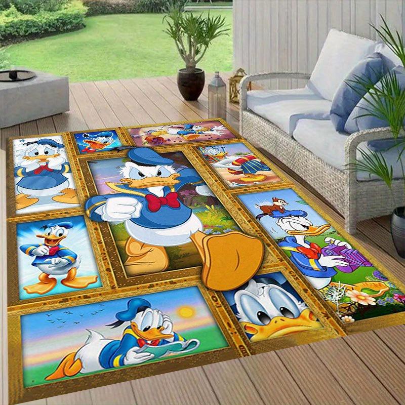 1 шт. Ковер с рисунком персонажей мультфильмов Disney, ковер для зоны, нескользящий ковер, коврик для пола, стирающийся вручную, подходит для гостиной, спальни, домашнего декора