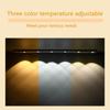 LED Kitchen Under Cabinet Light 20/30/40/50cm Rechargeable PIR Motion Sensor Closet Wardrobe Lamp Aluminum Night Light