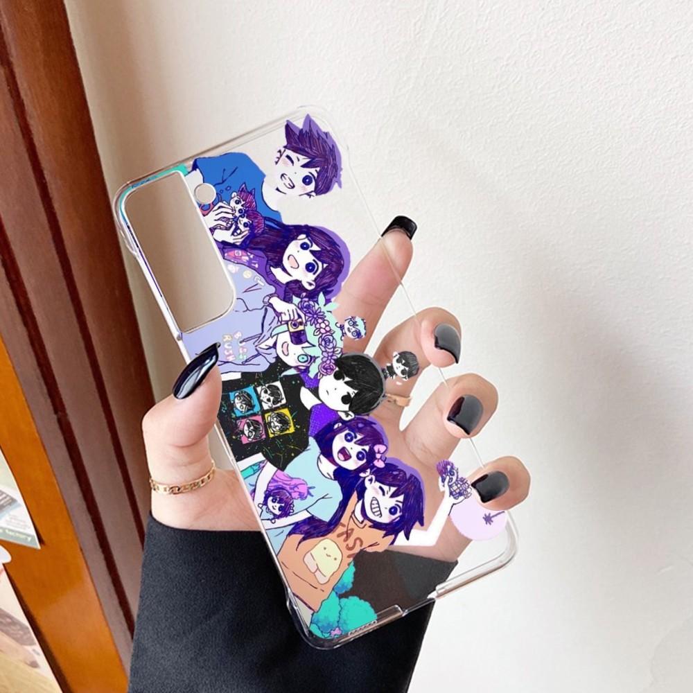 Игровой чехол для телефона Omori в стиле мультфильма для Samsung A12 21 30 31 51 52 70 71 для Redmi8 9 10 для Honor10 70 50 Прозрачный чехол