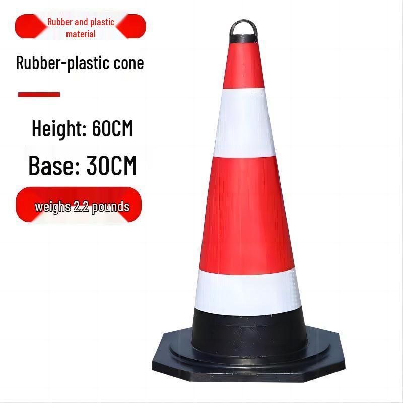 Reflective Traffic Safety Cone for High-speed Construction Sites