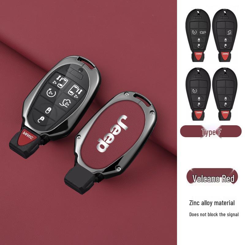 Чехол для ключа для Jeep Grand Cherokee 2009-2012, Chrysler 300, Dodge Journey