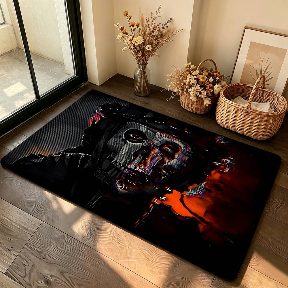 C-Call Of Duty-Modern Warfare-2 Cool Carpet Bathroom Anti-slip Mat Door Mat Home Decoration Mat Entranc Mat Scratch-resistant