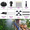 Drip Irrigation System Garden Watering System with 360 Degree Adjustable Nozzles Mist Irrigation System for Garden Yard Lawn Plants