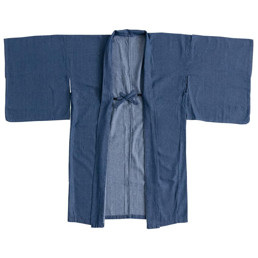 Washable Single Clothes Plain Denim Denim Cover Single Item [KYOETSU] Women's (F(L), Indigo)