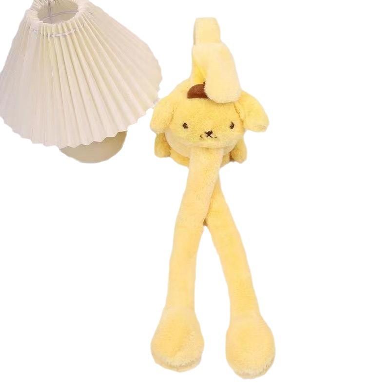 Зимой детские плюшевые ушки теплые, уши мальчиков закрыты, наушники сохраняют тепло, а наушники двигаются, если их сжать.