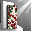 Чехол-бампер Funda для Huawei P20 P40 Lite P20 Lite 2018 P Smart 2019 P30 P20 Pro Мультяшная вишня