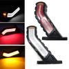 2x LED Side Marker Lights Flowing Turn Signals Lamp Universal For Cars SUV Van Lorry Rvs Bus Boat Trailer Truck Pickup 12V 24V