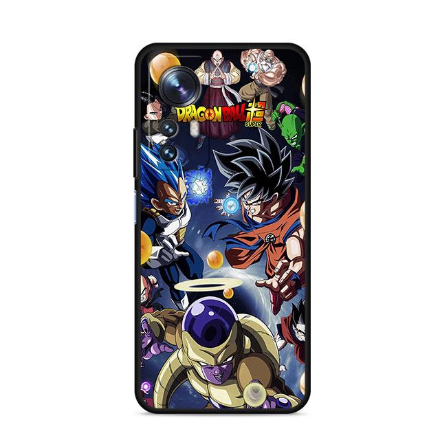 Чехол для телефона Anime Dragon Son для Xiaomi Mi 10 10S 12S 11T 12 Pro 11 Lite 11X 10T 11i 12X G-Gokus Funda Capa TPU Soft Black Cover