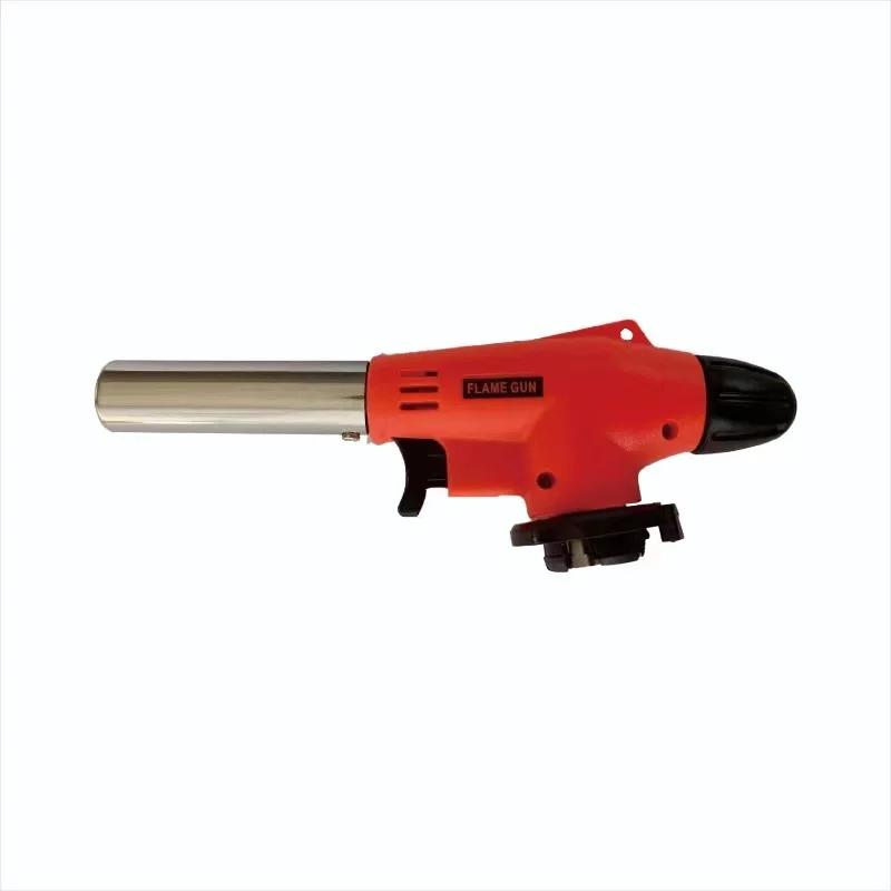 Портативный металлический пистолет-пламя, газовая горелка для сварки на бутане, газовая горелка для сварки, газовая горелка, газовый пистолет-пламя, горелка для барбекю, кемпинга, приготовления пищи