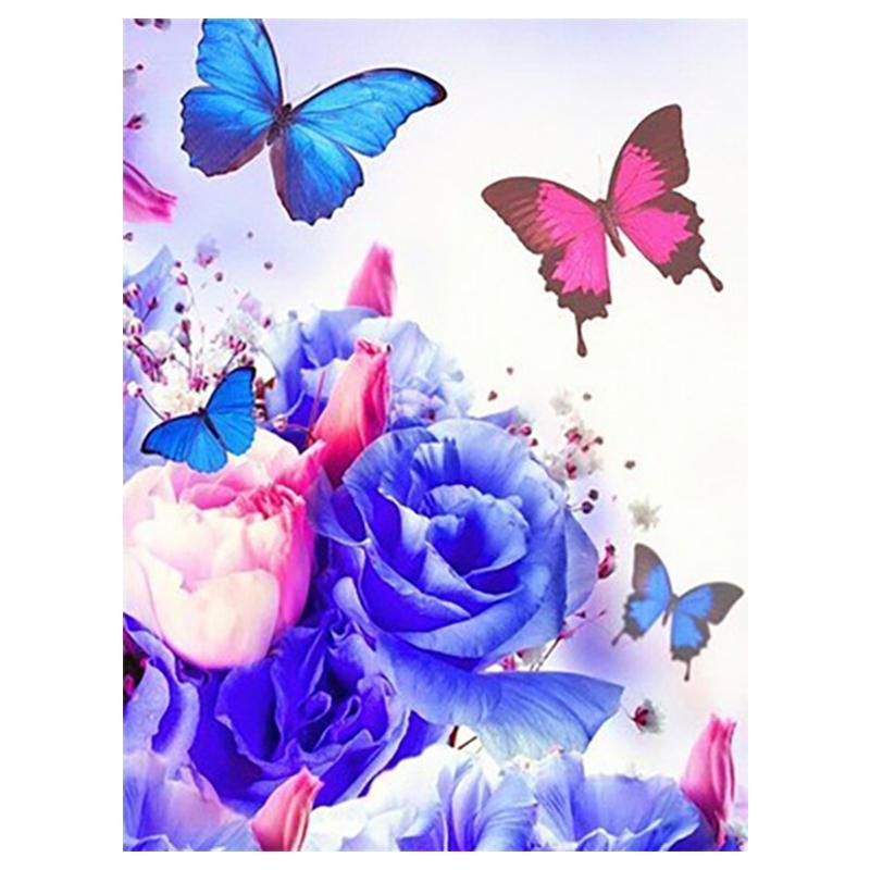 5D Diy Diamond Painting Butterfly Animal Cross Stitch Kit Full Drill Embroidery Mosaic Art Pictures of Rhinestones Home Decor