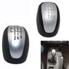 6 Speed Manual Gear Shift Knob Head Gear Cover Shift Lever Stick For Renault Laguna III MK3