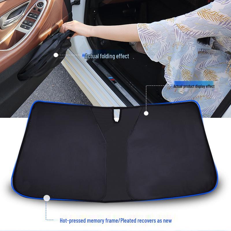 Kia K3 Stonic Eeed Yipao KX1 Солнцезащитный козырек на лобовое стекло: Полное покрытие, теплоизоляция и защита от солнца