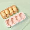 1pc BPA-Free Silicone Ice Pop Mold DIY Homemade Ice Cream  Popsicle Maker Kids Baby Fun Cartoon Shapes Popsicles Molds