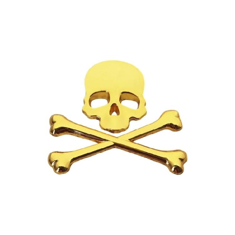 3D Наклейка Череп Металлическая Декорация для Мотоцикла Погодостойкий Клейкий Эмблема Для Аксессуаров Мотоцикла Машины