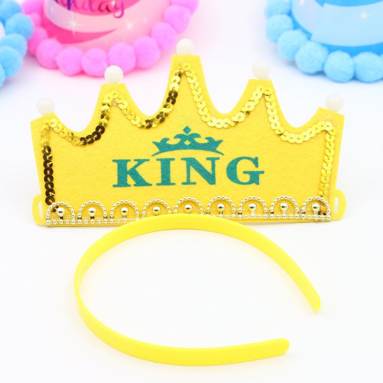 Светодиодная мигающая корона на день рождения для детей – светящийся аксессуар для вечеринки