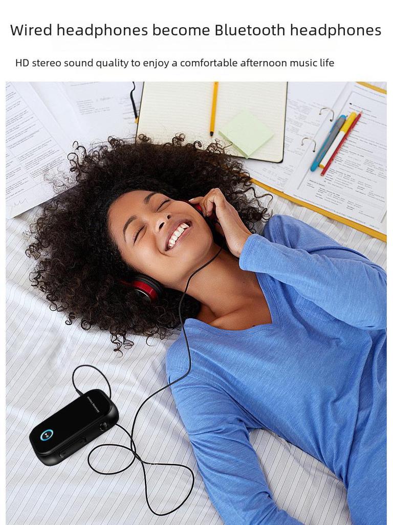 Car Bluetooth 5.0 Audio Receiver: 3.5mm AUX Adapter for Calls