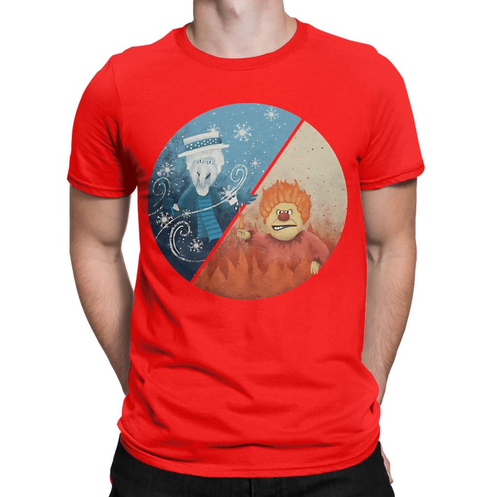 Heat Snow Miser Classic Graphic Funny 100 Cotton Tshirt Miser Brothers Too Much Tops Tees For Unisex