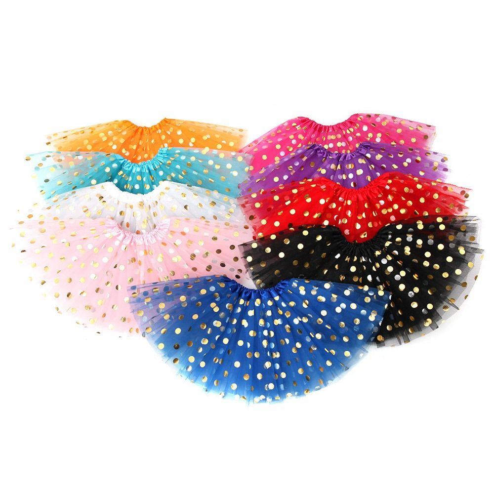 Tulle Tutu Skirt Rainbow Princess Skirt Summer Dance Pettiskirt Baby