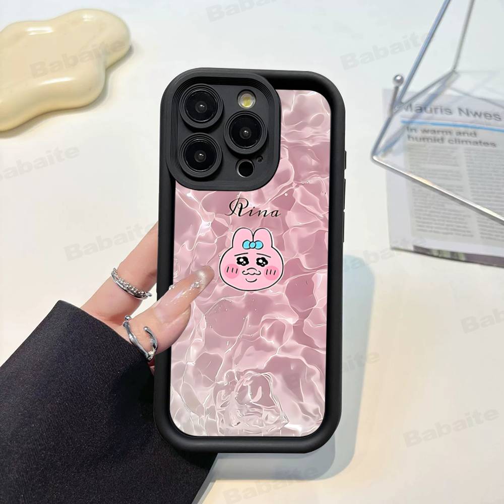 Interesting O-Opanchu Cartoon U-Usagi For IPhone 17 15 13 12 11 14 Pro Max X XR XS 16 Plus Shockproof Candy Back Cover