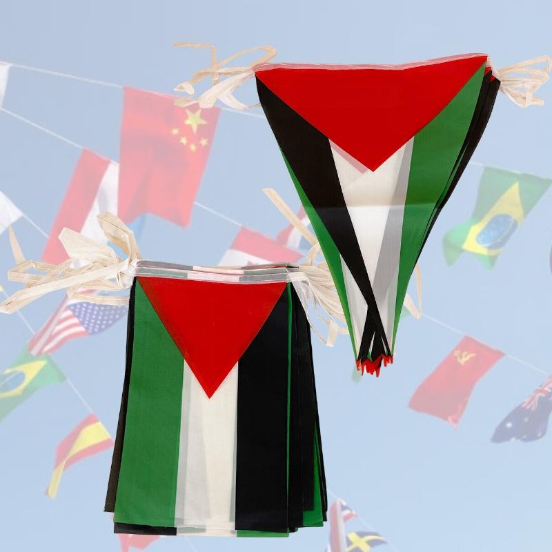 Высококачественный Палестинский Флаг Гирлянда Баннер Полиэстер