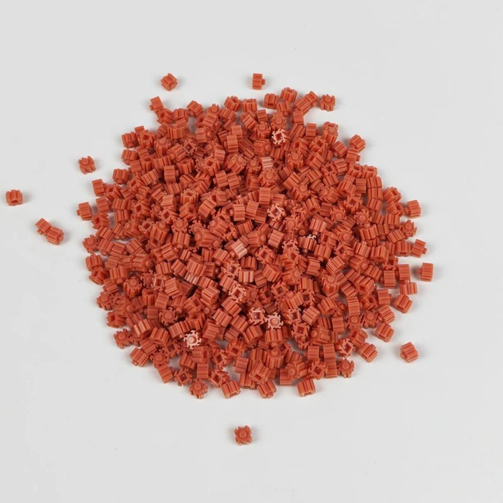 1000pcs 6*6mm Pixel Art Puzzle Micro Diamond Building Blocks DIY 3D Small Brick For Children's Toy Educational Kids