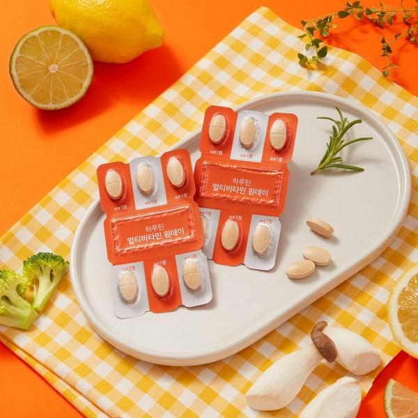 Harutin Multivitamin One Day 1000мг х 90 таблеток, 3 месяца, 90, 1, корейский основной продукт здорового питания