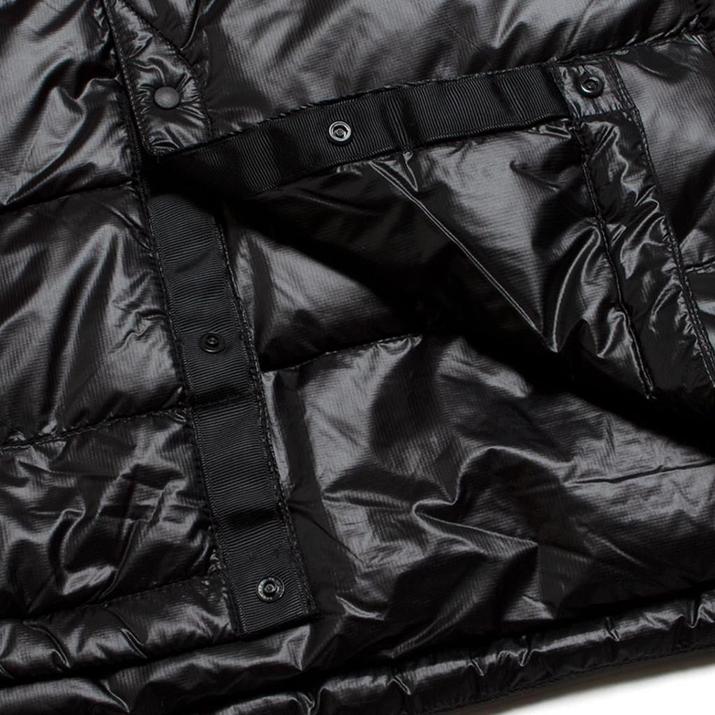 NANGA INNER DOWN VEST BLK XL