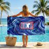 Ipswich Town Football Beach Towel Soft Microfiber Summer Towel Quick Dry Absorbent Towel for Beach Swimming Pool Travel