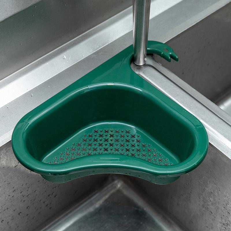 Swan Punch-Free Multi-Function Kitchen Sink Basket for Fruits & Veggies