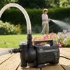 Electronic Shallow Well Jet Pump, 1300W, 4800 L/H Maximum Flow Rate, PP Garden Well Jet Pump with 8 m Suction Height, Intelligent Electronic Control,
