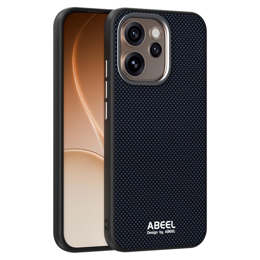 ABEEL For Oppo Reno15 Pro Max 5G (Global)/Reno15 Pro 5G (China) Magnetic Case Printed PC TPU Aluminum Alloy Leather Phone Cover