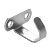 1/10 Pieces White Clothes Hooks Stainless Steel Hangings Single Hooks Top Mounted Hooks  Kitchen